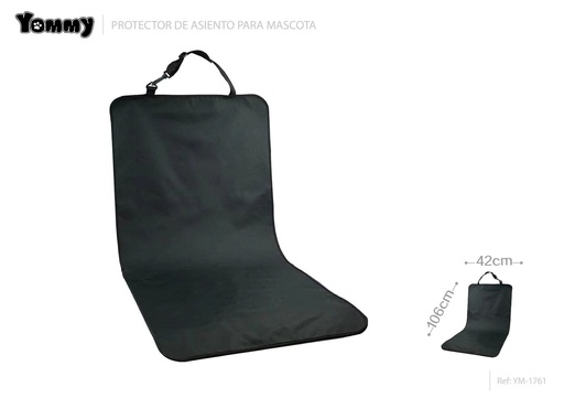 [YM1761] Protector de asientos para mascotas 106x42cm - Accesorios de viaje con mascotas