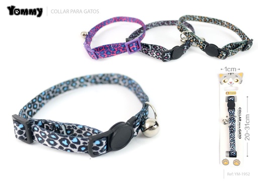 [YM1952]  Collar para gato 1.0 x (20-31) - Accesorios para mascotas