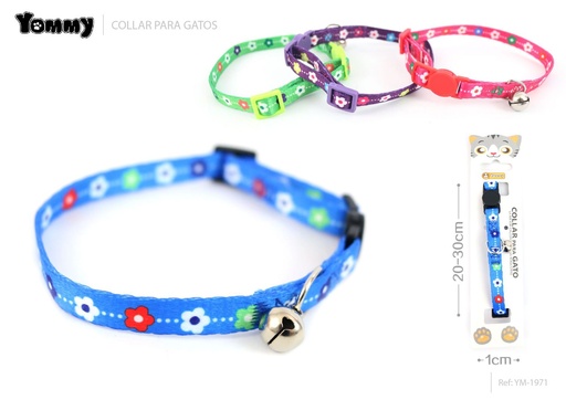[YM1971] Collar para gato 1.0*20-30cm - Accesorios para gatos