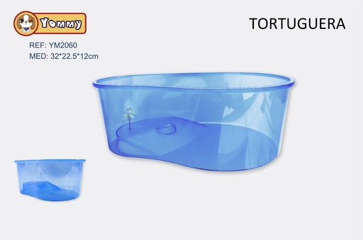 [YM2060] Tortuguera 32*22.5*12 cm - Accesorios para acuarios