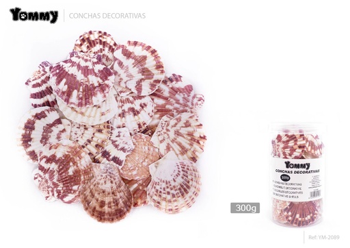 [YM2089] Conchas decorativas 270g - Decoraciones para acuarios