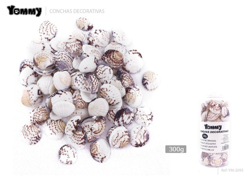 [YM2095] Conchas decorativas de 300g para acuarios - Accesorios para acuarios