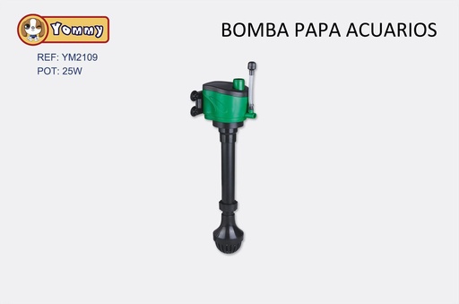 [YM2109] Bomba de agua sumergible 25W 1800L/H - Equipos de acuarios