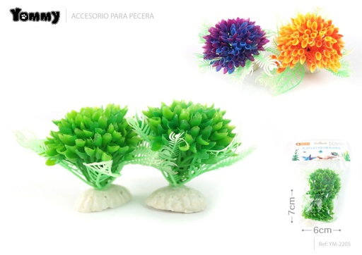 [YM2205] Adorno Acuático de 7*6 cm - Accesorios para acuarios