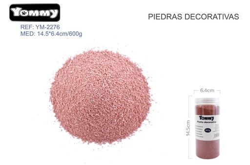 [YM2276] Piedra roja decorativa para acuario 600g para decoración de peceras
