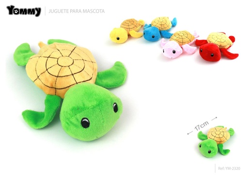 [YM2320] Peluche tortugas 19 cm - Juguetes para mascotas