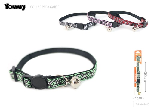 [YM2615] Collar para gato 1.0*30cm - Accesorios para gatos