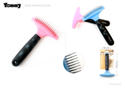 [YM2725] Cepillo para mascotas 14*9cm - Accesorios para mascotas