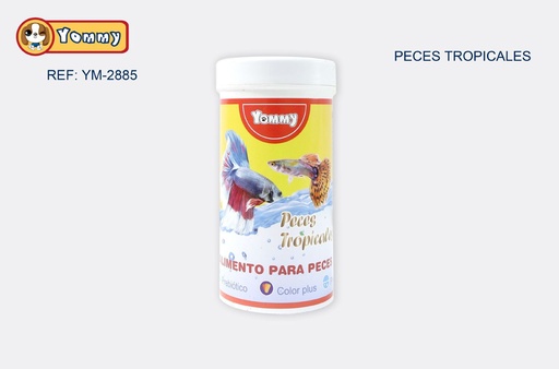[YM2885] Alimentos para peces tropicales 250 ml - Comida especializada para acuarios
