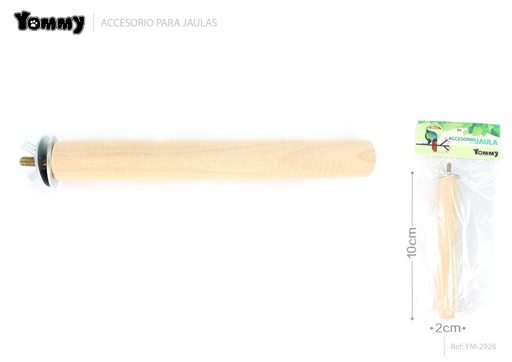 [YM2928] Agujero de percha de madera - Accesorios para aves