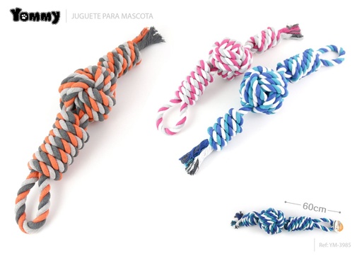 [YM3985] Juguete para mascotas con bola 60 cm, Accesorios para mascotas