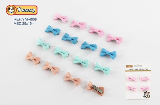 [YM4008] Lazo para mascotas 2.5 cm (4 pcs) - Accesorios para mascotas