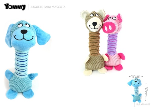 [YM4027] Peluche para mascotas de cerdo 37*17 cm - Juguetes para animales