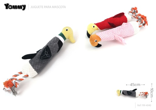 [YM4040] Juguete paño grande para mascotas 45x10cm - Artículos para mascotas