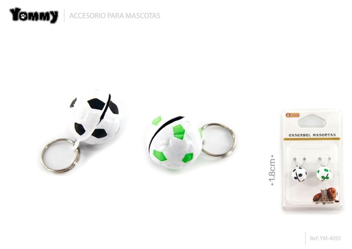 [YM4055]  Cascabel de mascota 18 mm - Adorno para mascotas