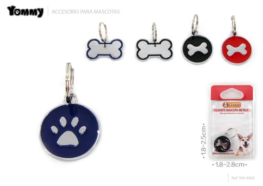 [YM4060]  Colgante de hierro para mascotas 4060 - Identificación de mascotas