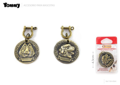 [YM4064] Colgante de cobre para mascotas - Accesorios para mascotas