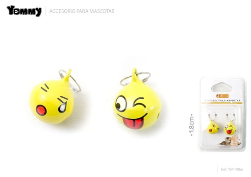 [YM4066] Cascabel para mascotas 18mm de diámetro - Accesorios para mascotas