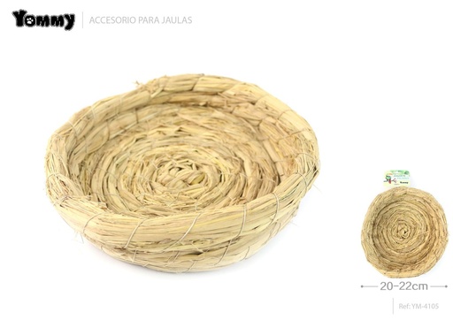 [YM4105] Juguete nido para pájaro 20-22 cm - Accesorios para mascotas