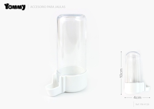 [YM4126] Alimentador de agua para aves 4*10CM 2 piezas - Accesorios para mascotas
