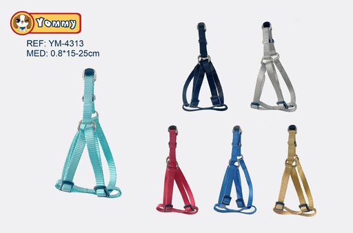 [YM4313] Arnés para perros pequeños 0.8*15-25cm - Accesorios de nylon