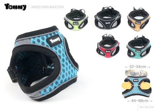[YM4335] Arnés de fútbol para perro M - Accesorios para mascotas