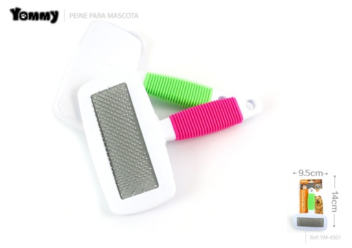 [YM4501] Peine para mascotas 14x9.5CM - Accesorios para grooming