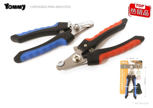 [YM4530] Cortaúñas pequeño 12.5*4 cm - Herramientas de cuidado para mascotas