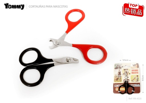 [YM4535] Cortaúñas para gatos 8.5X5.5 cm - Cuidado de mascotas