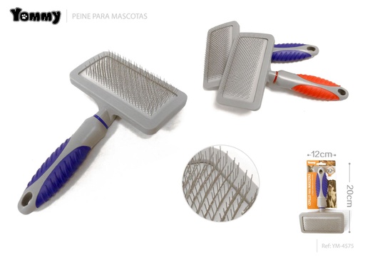 [YM4575] Peine para mascotas 20x12 cm - Accesorios para mascotas