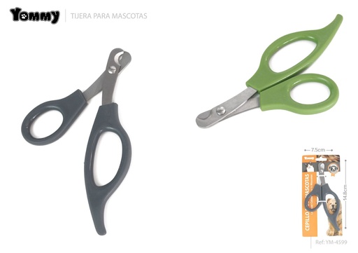 [YM4599] Tijeras para mascotas 14.8x7.5 cm - Accesorios para mascotas