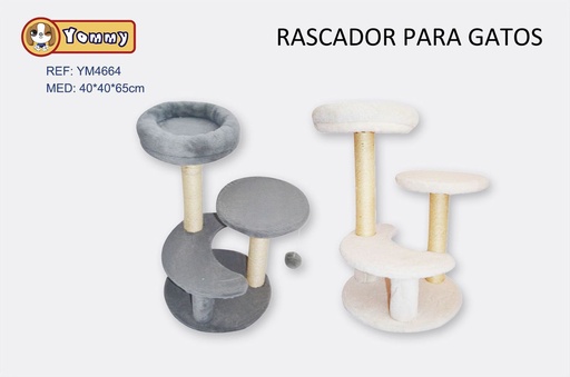 [YM4664] Rascador para gato 40*40*65 cm - Muebles para gatos