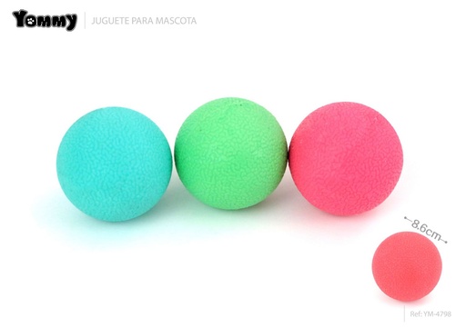 [YM4798] Juguete de goma maciza 8.6cm - Juguetes para mascotas