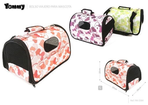 [YM5584] Bolso de viaje para mascotas S:37x22x20 cm