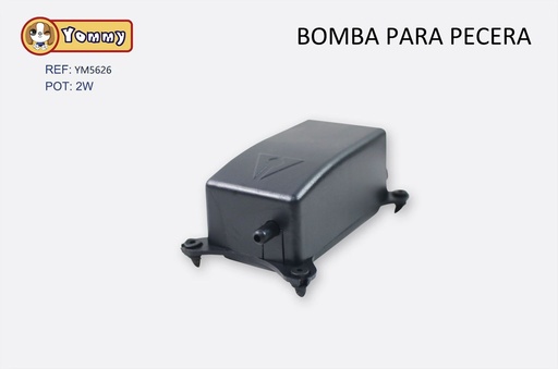 [YM5626] Bomba de oxígeno para peceras 2W - Accesorios para acuarios