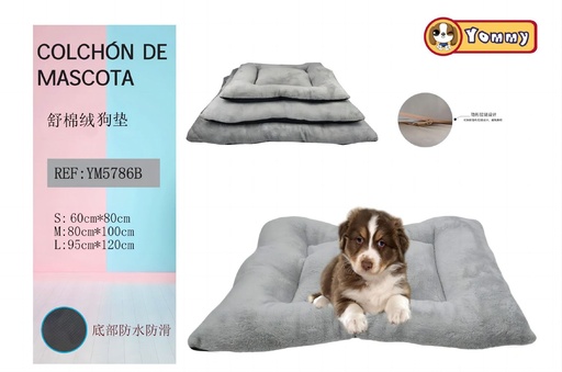 [YM5786C] Cuna de perro 3 piezas color azul YD-57862D - Camas para mascotas de lujo