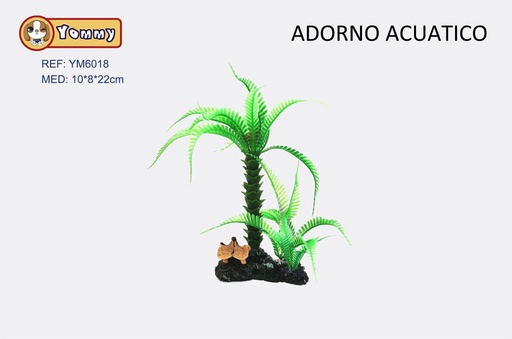 [YM6018] Decoración acuario 10*8*22cm - Accesorios de acuario