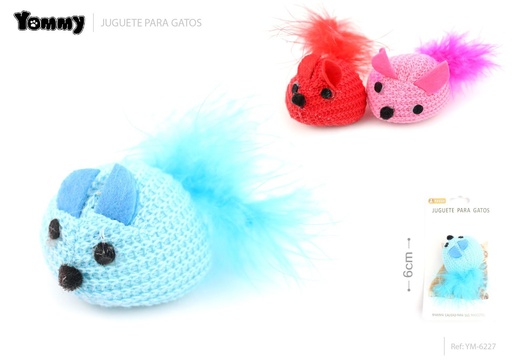 [YM6227] Juguete de peluche para gatos (6 cm) - Juguetes para gatos