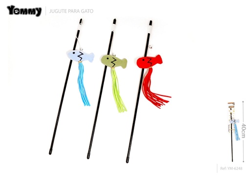 [YM6248] Juguete para gato 40cm para entretenimiento de mascotas