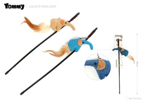[YM6253] Juguete para gato 40CM - Juguetes para mascotas 