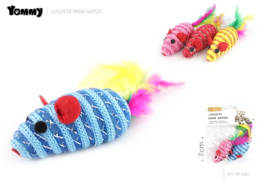 [YM6267] Juguete para gatos 7cm para entretenimiento felino
