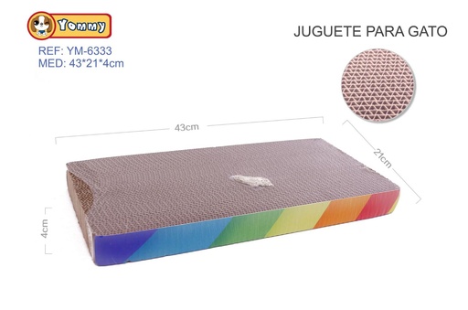 [YM6333] Juguete para gato 43x21x4cm - Juguetes para gatos