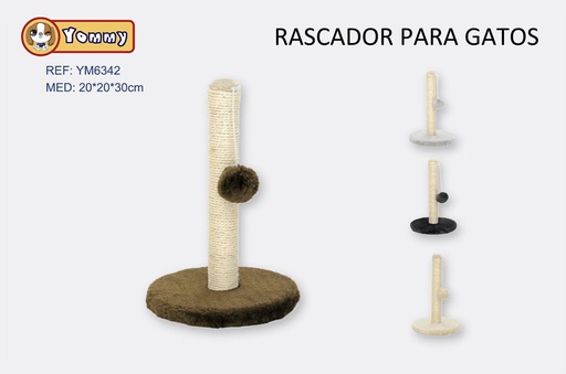 [YM6342] Rascador para gato 20x20x30cm - Percheros para gatos
