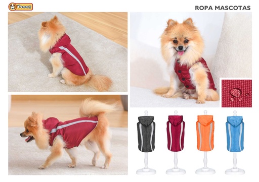 [YM6440] Ropa de perro con capucha talla S - Accesorios para mascotas