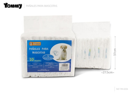 [YM6506] Braga higiénica S 37x27.5cm - Accesorios para mascotas