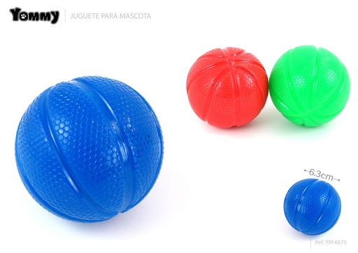 [YM6675] Juguete TPR barra de ejercicio con pitido 6.3 cm - Juguetes para mascotas