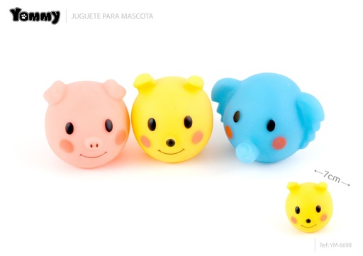 [YM6698] Juguete de goma para mascotas 7cm - Juguetes para mascotas