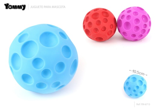 [YM6713] Juguete para mascotas TPR esfera 10.5 cm - Juguetes para mascotas