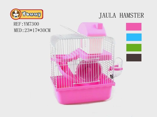 [YM7300] Jaula de hámster 23x17x30cm - Jaulas para mascotas