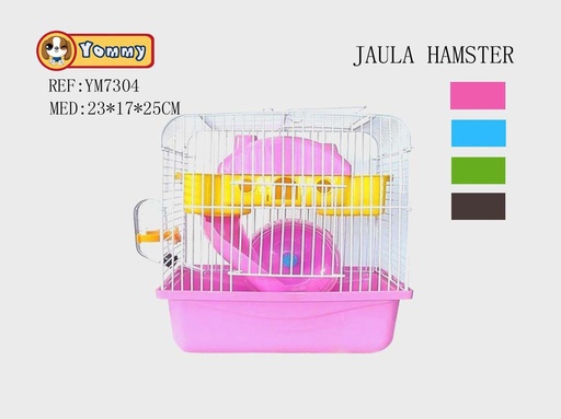 [YM7304] Jaula de hámster 23x17x25cm - Jaulas para mascotas